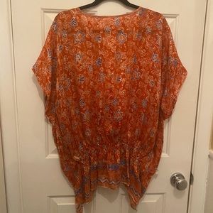 100 percent Batik silk tunic from Bali